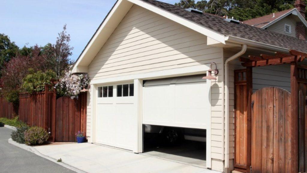 Garage Door Shifted To One Side When Opening