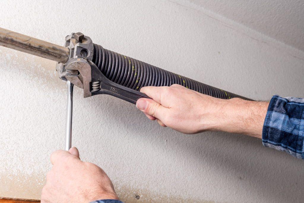 How To Raise A Garage Door With A Broken Spring