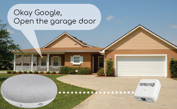 Hey Google Open My Garage Door