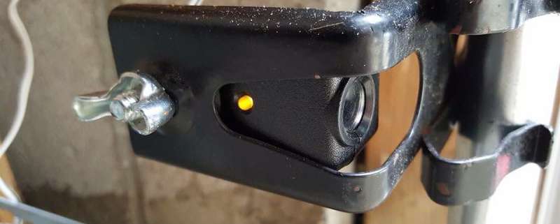 Liftmaster Garage Door Sensor Orange Light
