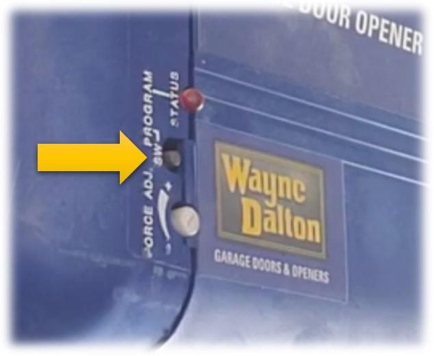 Wayne Dalton Garage Door Opener Reset