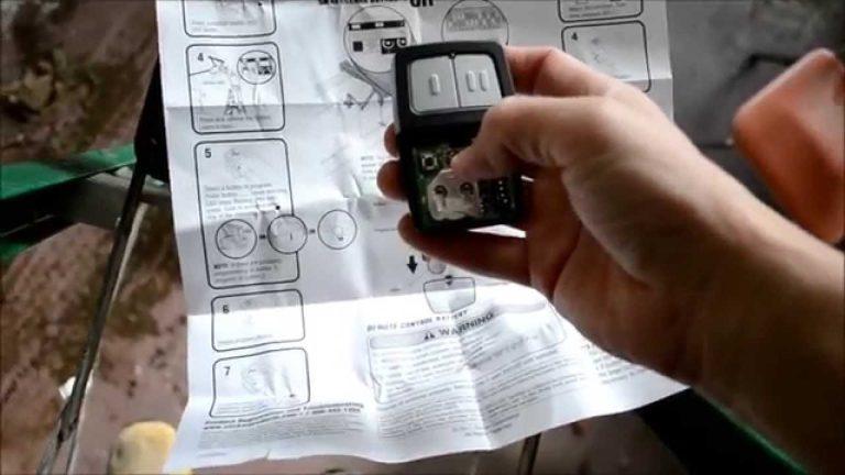 How to Reset Garage Door Opener Easily