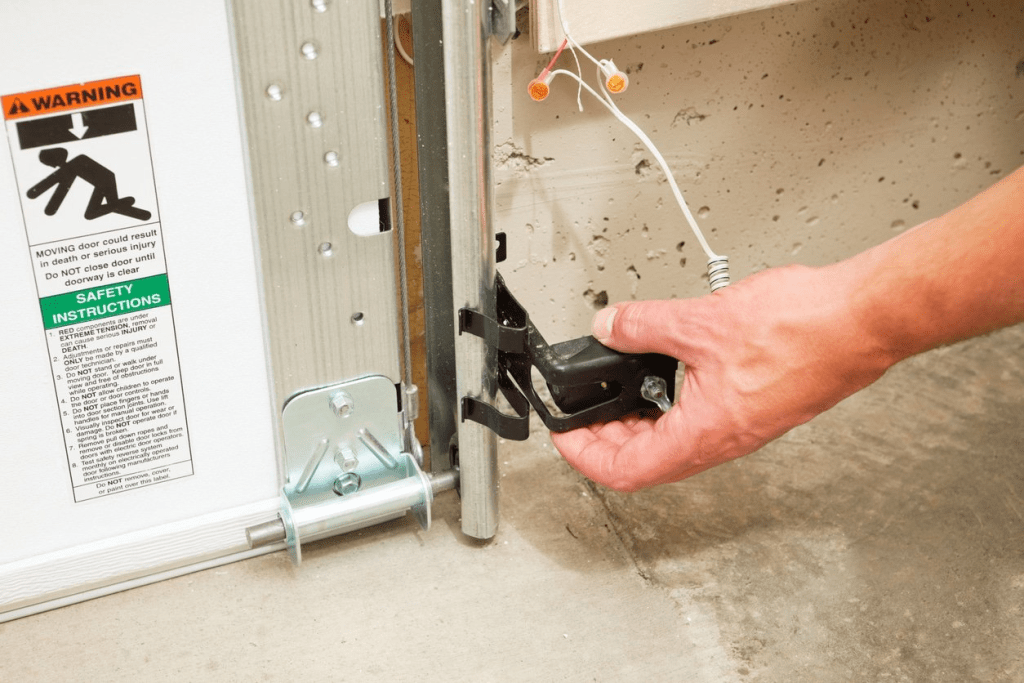 align garage door sensors