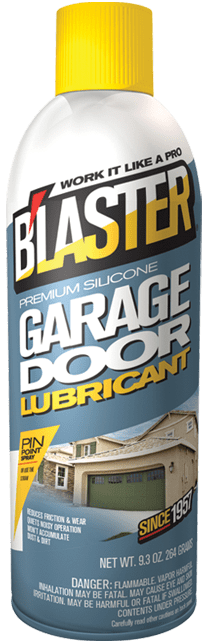 blaster garage door lubricant