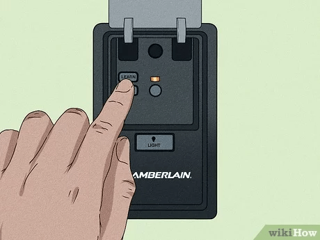 how to program garage door opener