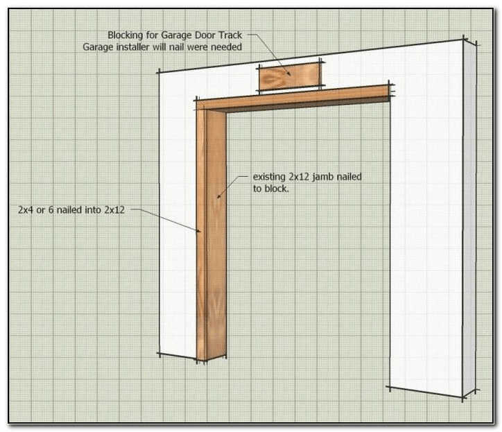 garage door jamb