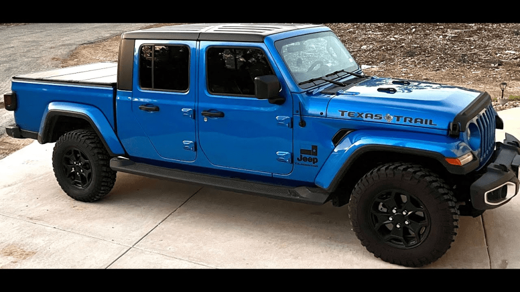 jeep gladiator garage door opener