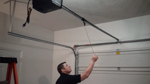 garage door emergency release cord replacement