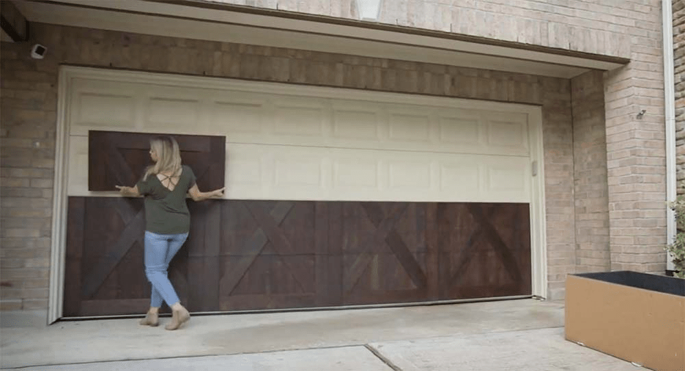 garage door cover panels