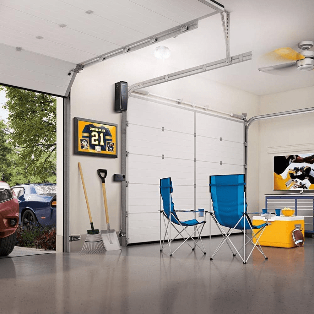 side mount garage door opener