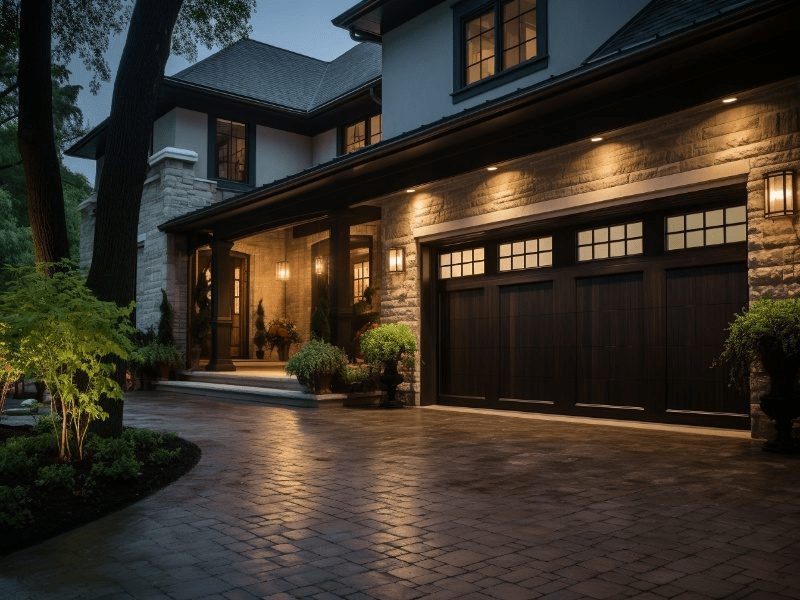 Garage Door Lights: Enhance Your Home’s Curb Appeal and Security with Stylish