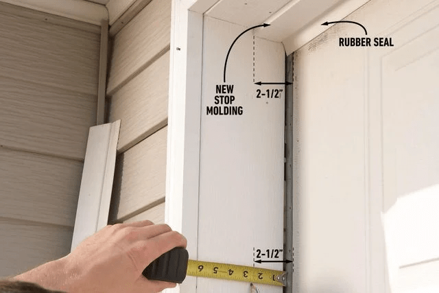 garage door trim seal