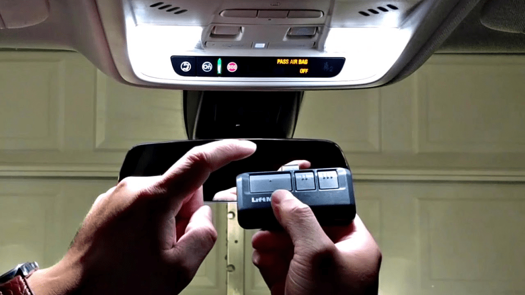 How To Program Your Garage Door Opener In Your Car