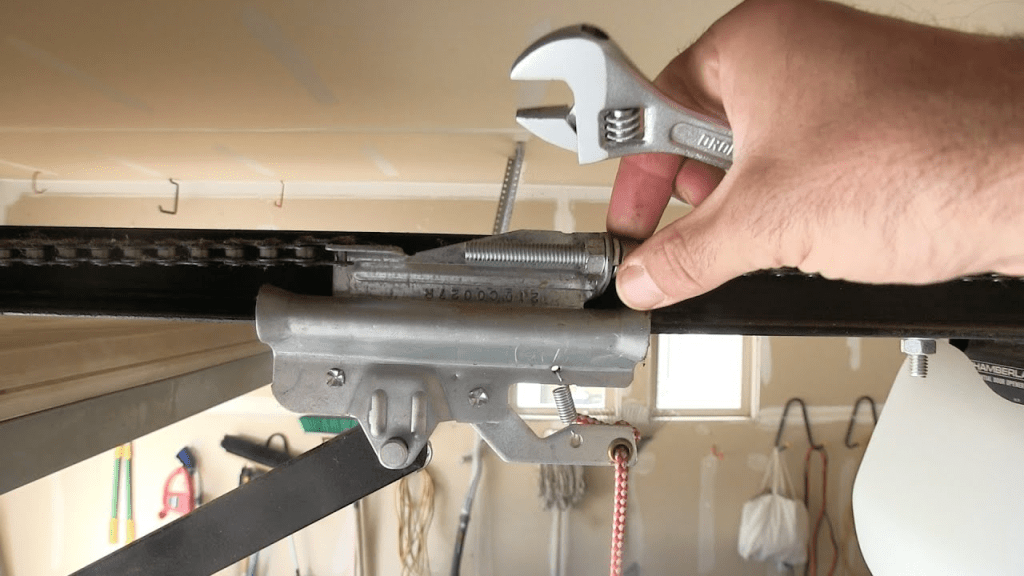 How To Tighten A Chain On A Garage Door Opener