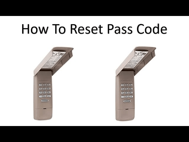 How To Change The Code On Chamberlain Garage Door Opener: A Comprehensive Guide