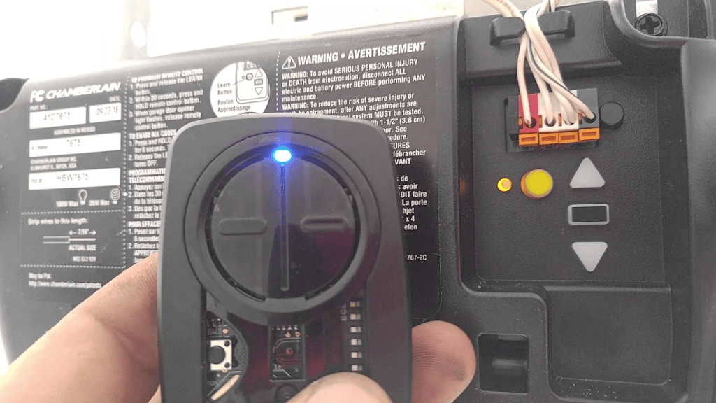 Where Is The Learn Button On Craftsman Garage Door Opener