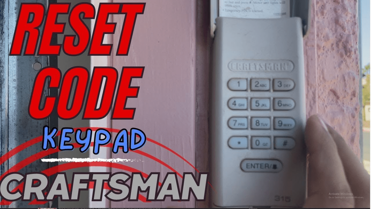 How To Change The Code On Craftsman Garage Door Opener: A Step-by-Step Guide to Improve Your Security