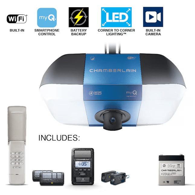 Chamberlain 1-1/4 Hps Smartphone-Controlled Wi-Fi Belt Drive Garage Door Opener: The Ultimate Guide to Smart Garage Access