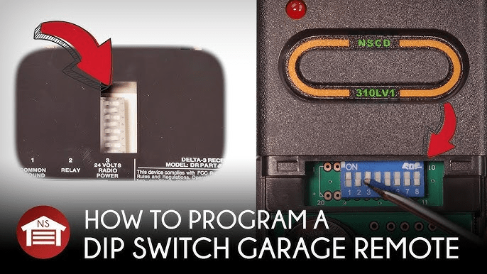 What Is A Dip Switch On A Garage Door Opener? Understanding Its Function and Importance