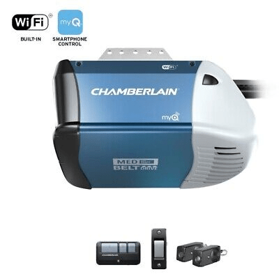 Chamberlain 1/2-Hp Smart Belt Drive Garage Door Opener Wi-Fi Compatibility