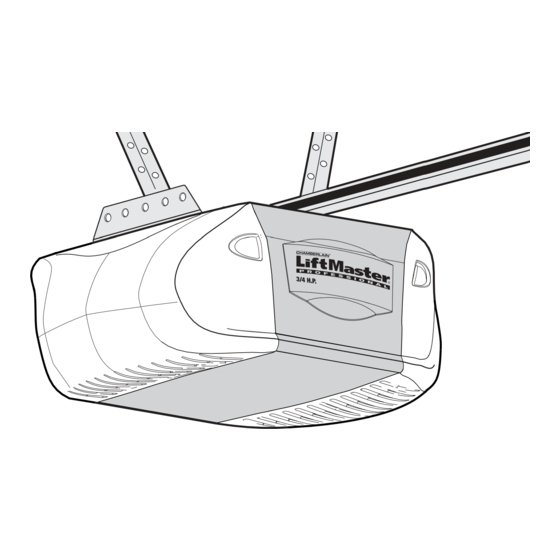 Chamberlain Whisper Drive 3/4 Hp Garage Door Opener Manual: Installation, Programming, and Troubleshooting