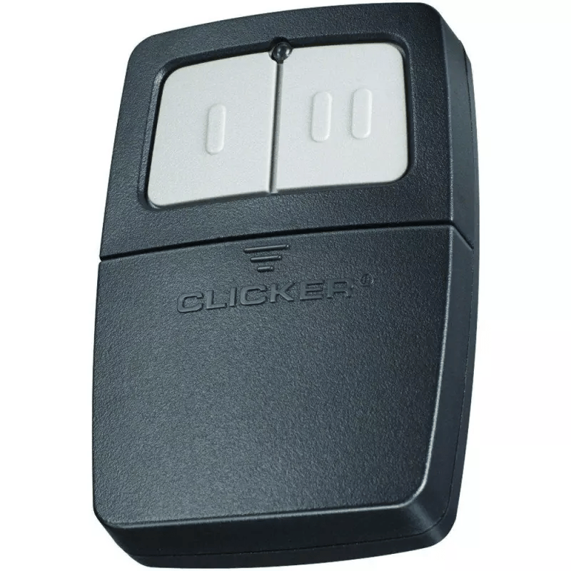 Clicker Klik1U Universal 2 Button Garage Door Opener Remote Manual