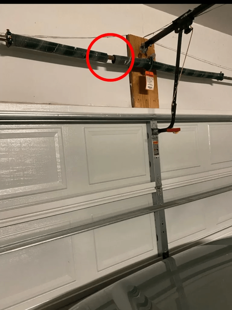 Can You Open The Garage Door With A Broken Spring? What You Need to Know and Do