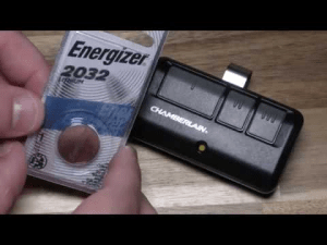 Changing The Battery In A Chamberlain Garage Door Opener Safely ...