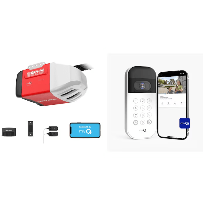 Craftsman 1/2-HP MyQ Smart Chain Drive Garage Door Opener: A Durable and Connected Choice for Every Homeowner