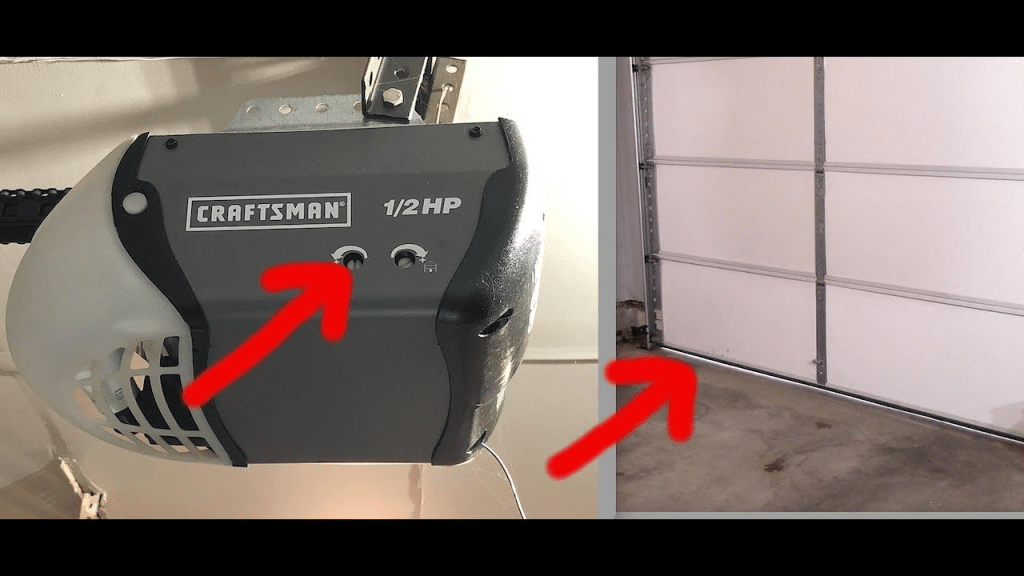Adjusting Garage Door Opener To Close All The Way