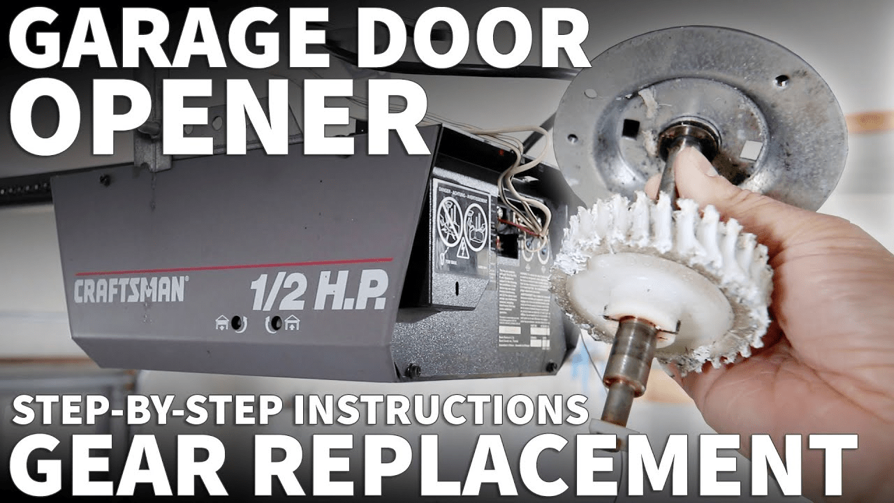Craftsman 1 2 Hp Garage Door Opener Gear Replacement: A Complete Step-by-Step Guide for Homeowners