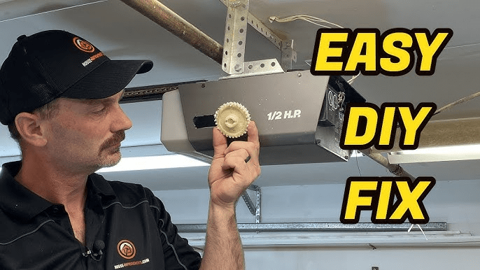 Garage Door Opener Makes Noise But Chain Doesn'T Move
