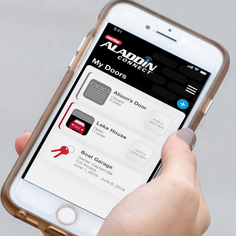 Genie Aladdin Connect: Smartphone-Controlled Garage Door Opening From Anywhere