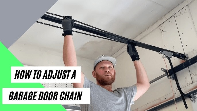 How Tight Should Chain Be On Garage Door Opener