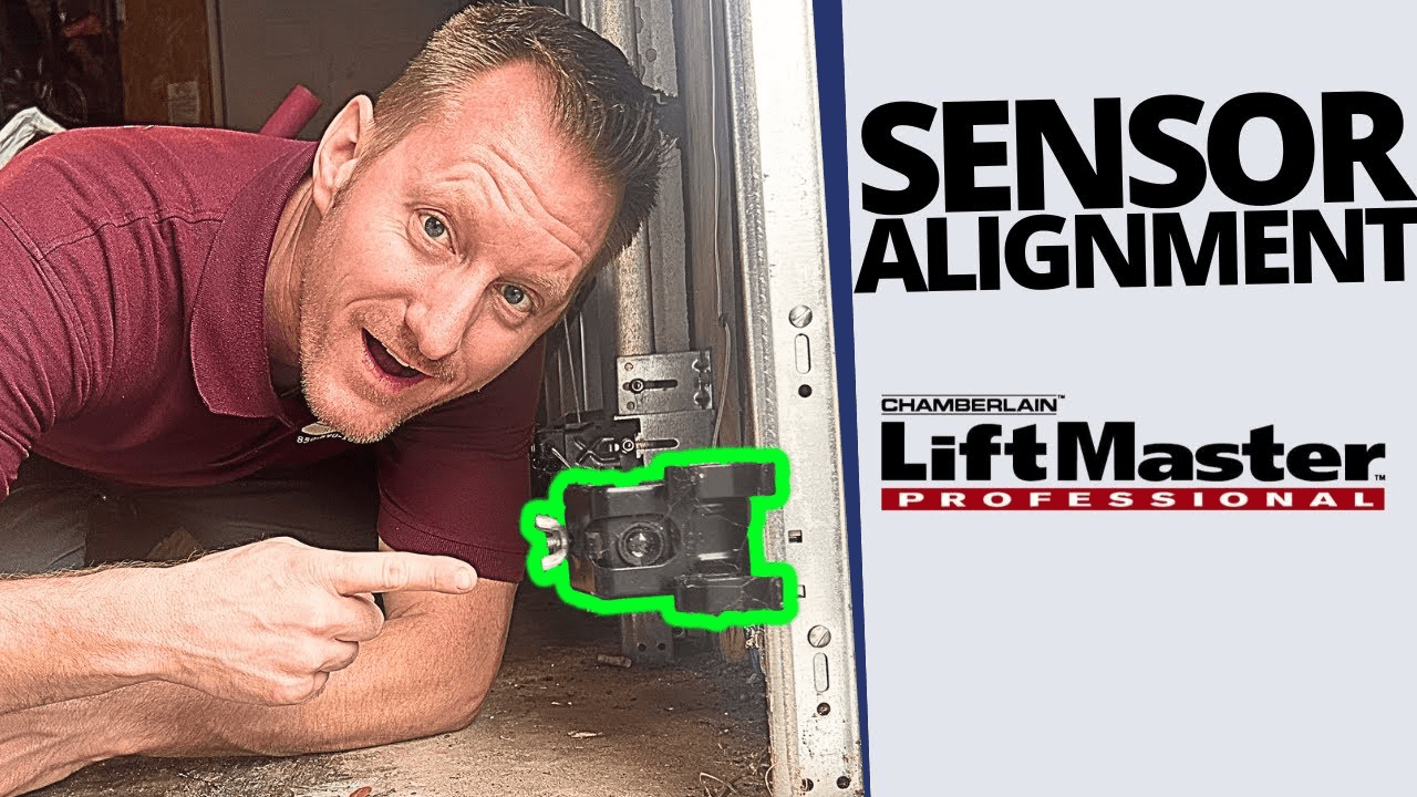 How To Align Sensors On Chamberlain Garage Door Opener