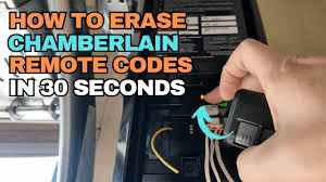 How To Erase Codes On Chamberlain Garage Door Opener