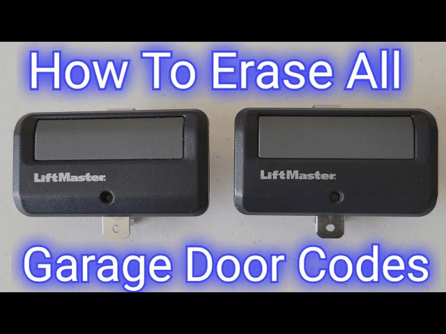 How To Erase Memory On LiftMaster Garage Door Opener: Complete Guide