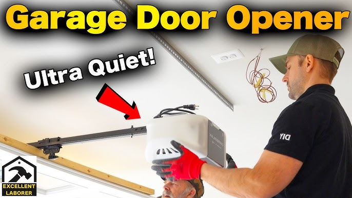 How To Install A Belt Drive Garage Door Opener (DIY Guide)