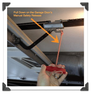 How To Manually Open Garage Door During Power Outage