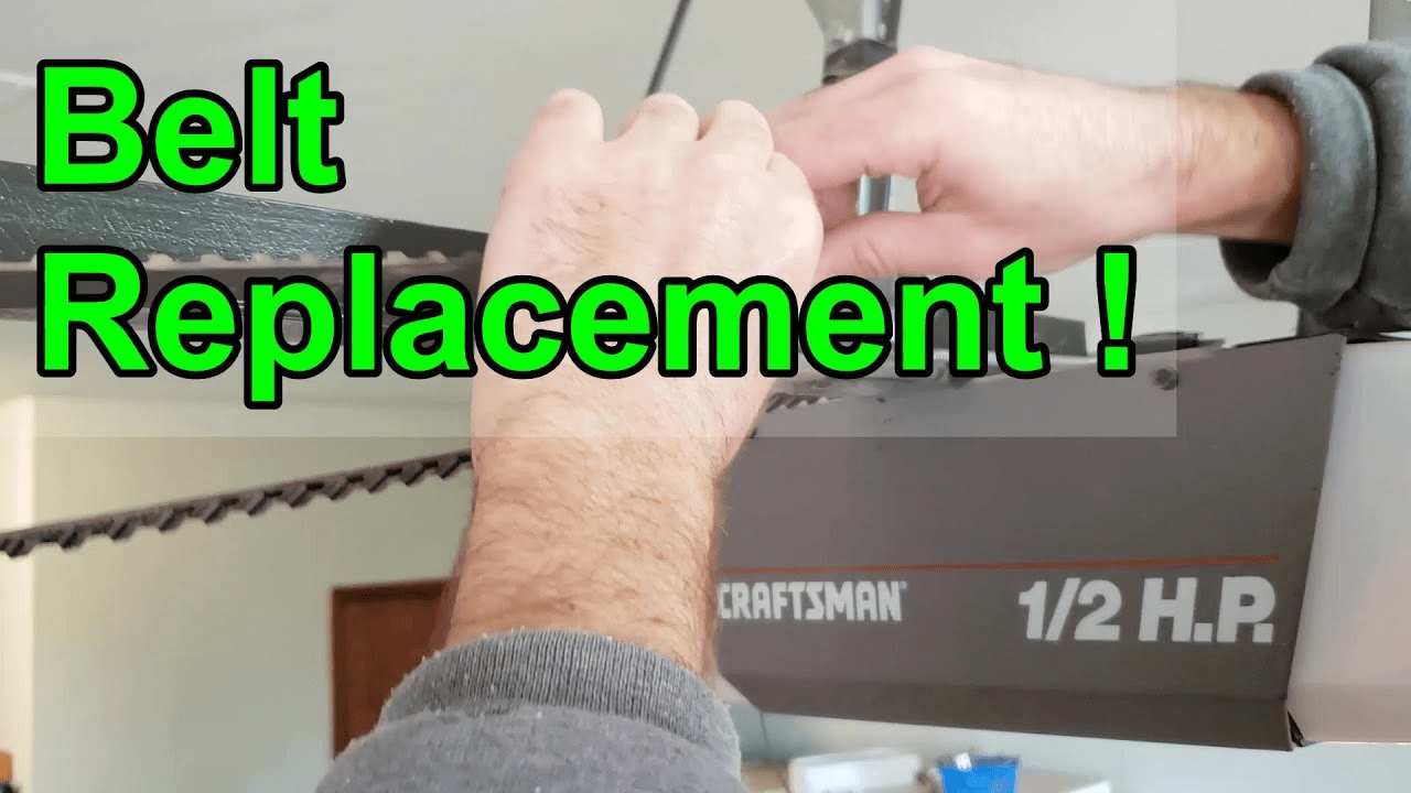 How To Replace Belt On LiftMaster Garage Door Opener