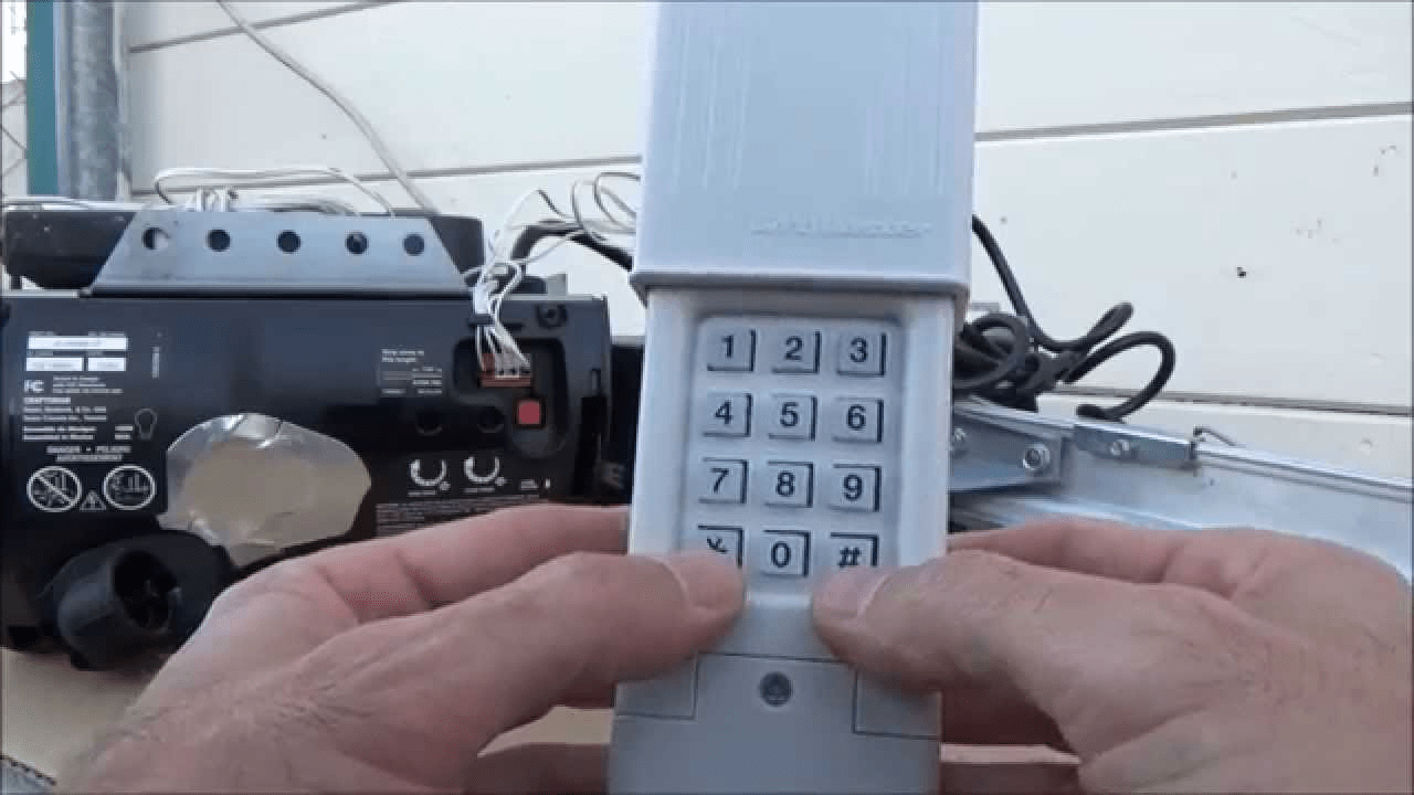 How To Reprogram A Clicker Keypad Garage Door Opener Easily