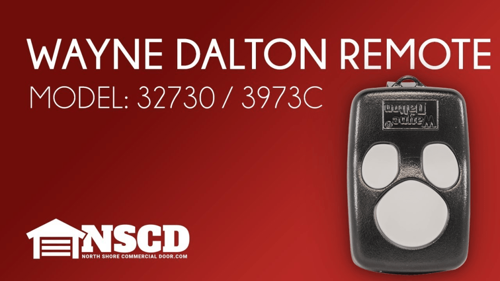 How To Reprogram Wayne Dalton Garage Door Opener Remote
