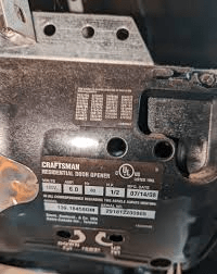 Sears Craftsman Garage Door Opener Troubleshooting 1/2 HP Guide