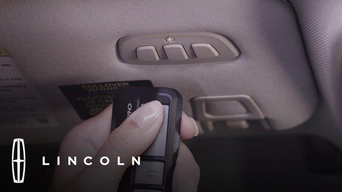How To Program 2022 Lincoln Navigator Garage Door Opener