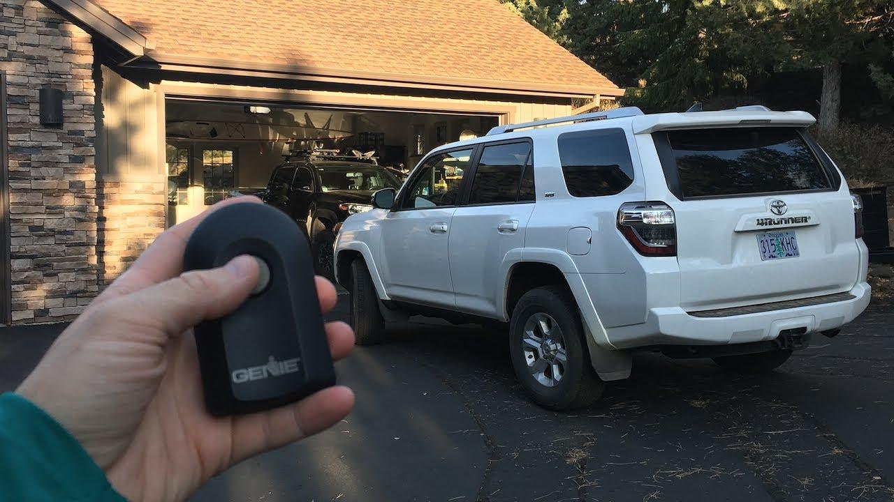 How To Program 2022 Toyota 4Runner Garage Door Opener