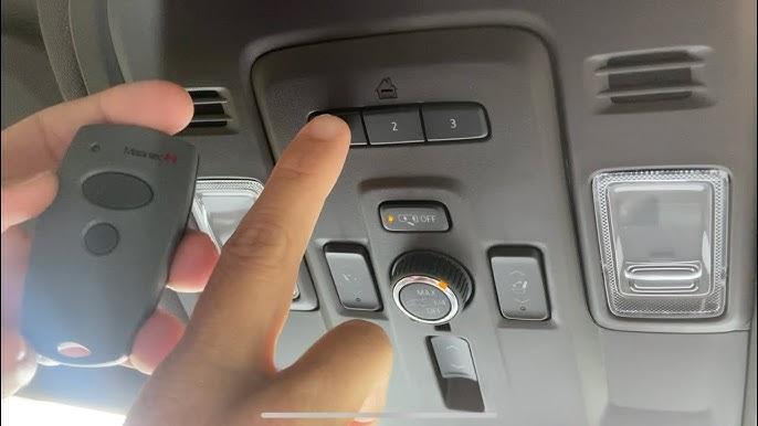 How To Program 2023 Gmc Yukon Garage Door Opener