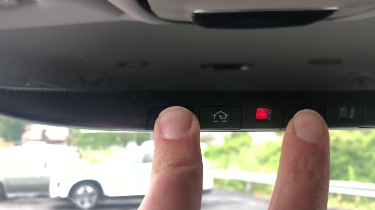 How To Program 2023 Hyundai Palisade Garage Door Opener