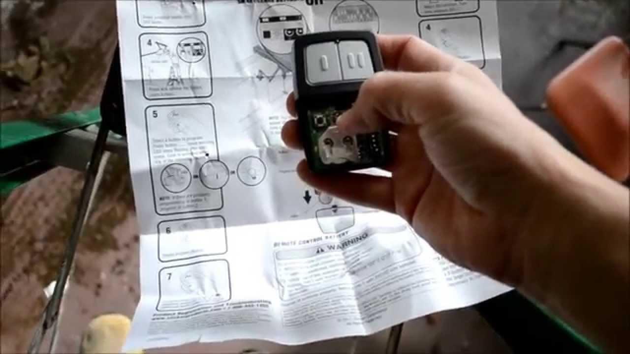 How To Program A Chamberlain Clicker Garage Door Opener