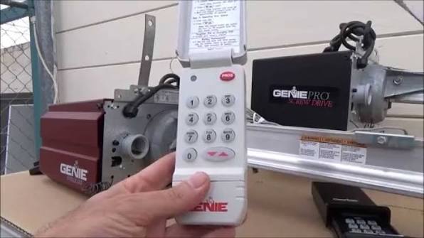 How To Program Clicker Garage Door Opener For Genie
