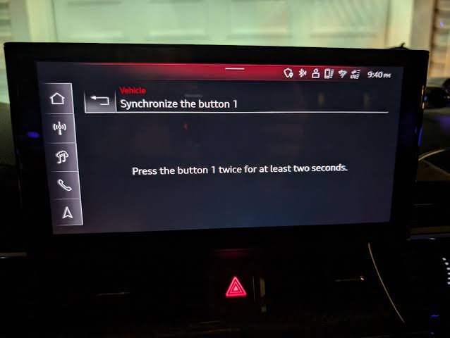 How To Program Garage Door Opener Audi Q5 2022